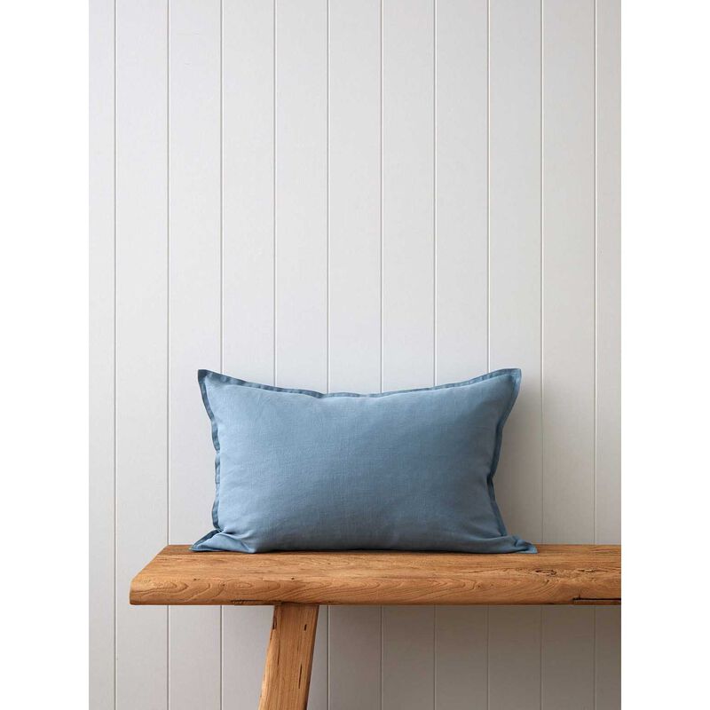 Wallace Cotton Loft Linen Rectangle Cushion Cover image number 1